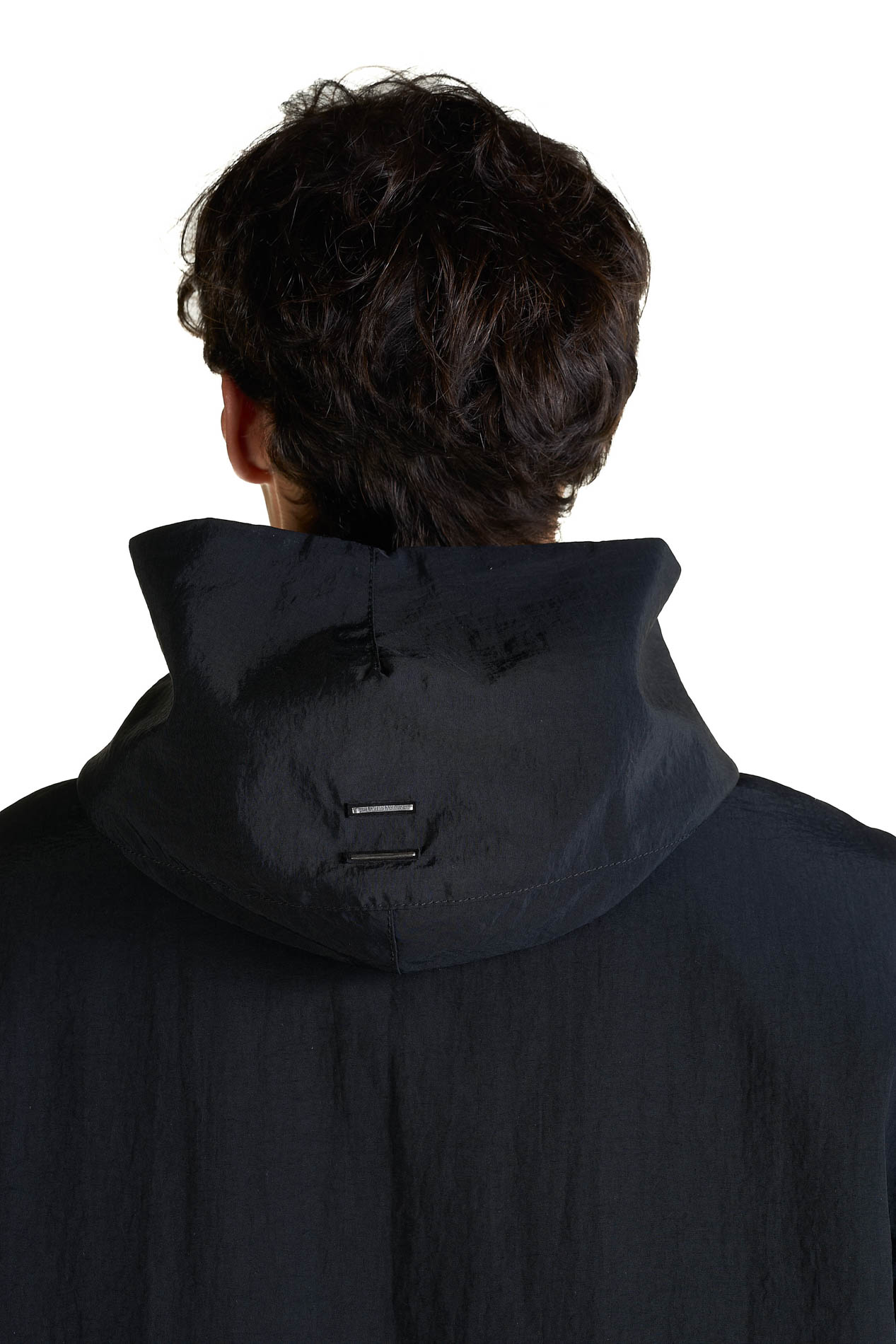 DANIELE BASTA LEATHER AND SILVER JACKET